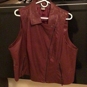 Women leather jacket